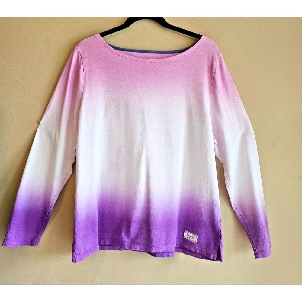 [TALBOTS] Authentic Talbots Tee - Dip-Dye - Regular - M - 2025